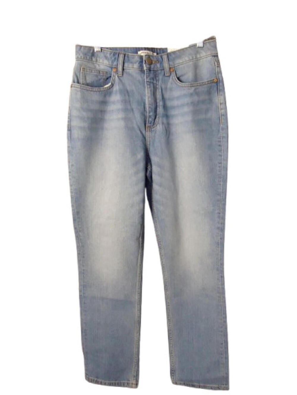 Elizabeth And James The Vintage Straight High-Rise Jeans Size 10-30 Light Wash